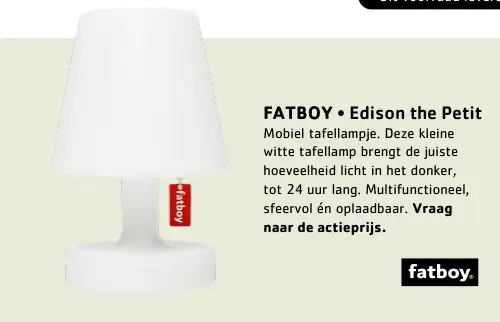 Promotie: FATBOY Edison the Petit