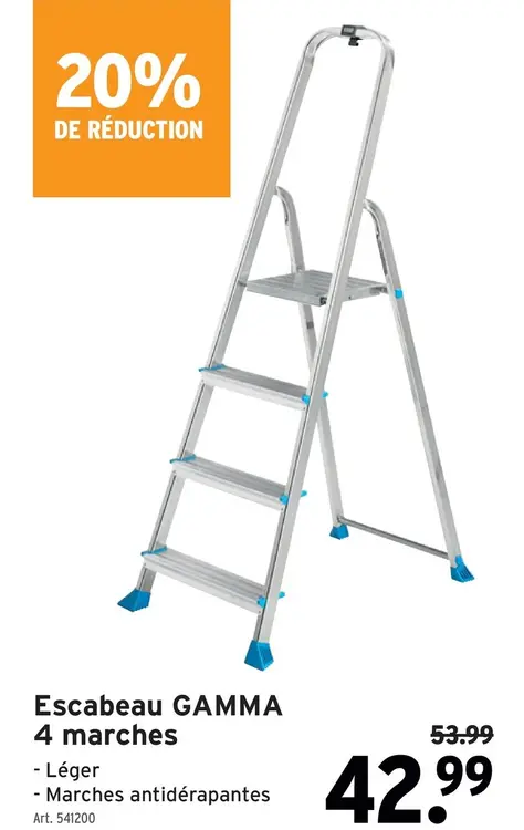 Offre: Escabeau GAMMA