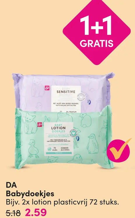 Aanbieding: Babydoekjes