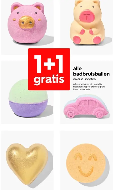 Aanbieding: badbruisballen