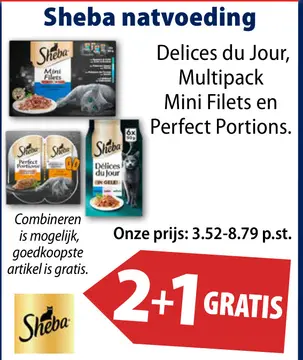 Aanbieding: Sheba natvoeding