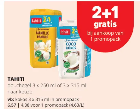 Promotie: Douchegel