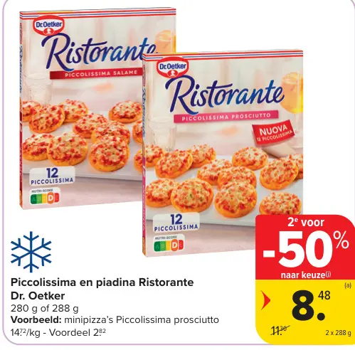 Promotie: Piccolissima en piadina Ristorante