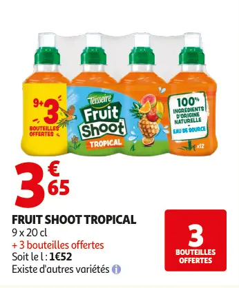 Offre: Fruit shoot tropical