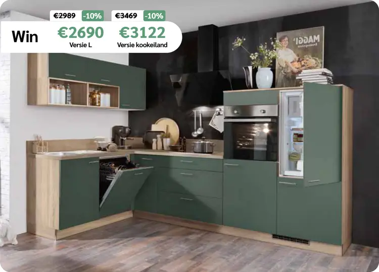 Promotie: Keuken Win