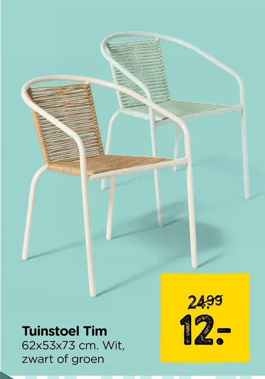 Aanbieding: Tuinstoel Tim