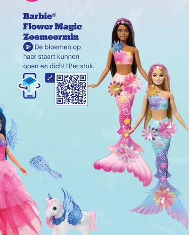 Aanbieding: Barbie® Flower Magic Zeemeermin