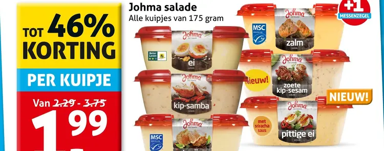 Aanbieding: Johma salade