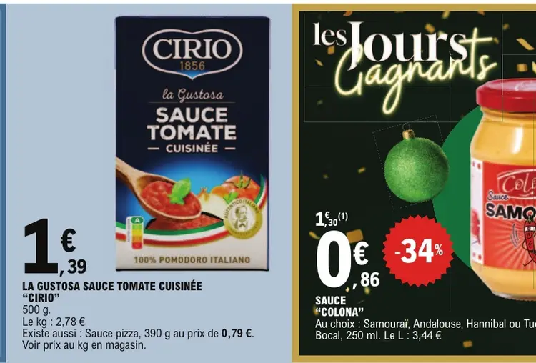 Promotie: Sauce tomate cuisinée