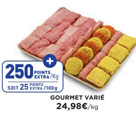 Offre: Gourmet varié