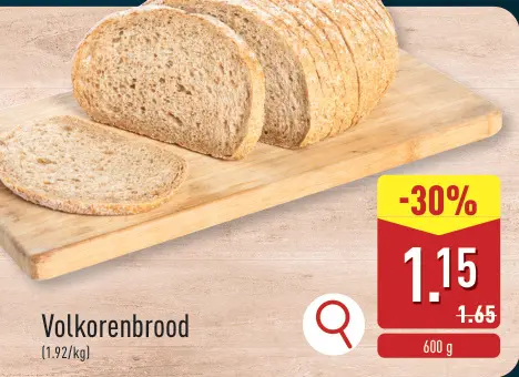 Promotie: Volkorenbrood