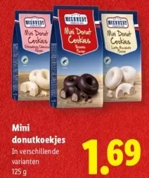 Aanbieding: Mini donutkoekjes