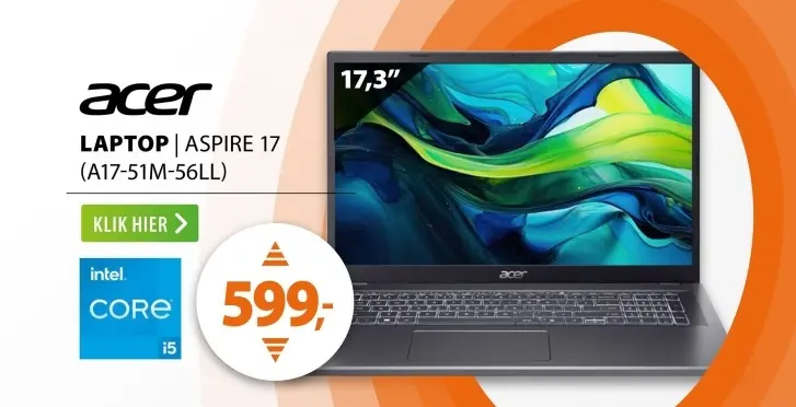 Aanbieding: Laptop | aspire 17