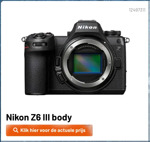 Aanbieding: Z6 III body
