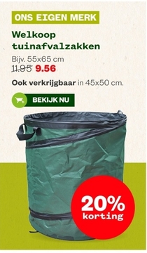 Aanbieding: tuinafvalzakken