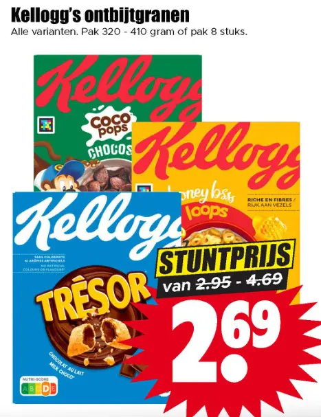 Aanbieding: Ontbijtgranen