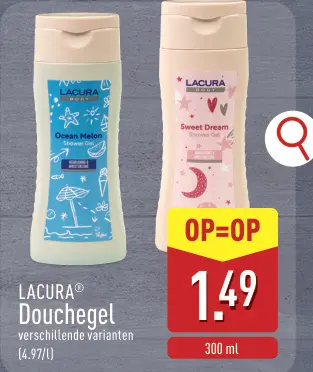Promotie: Douchegel