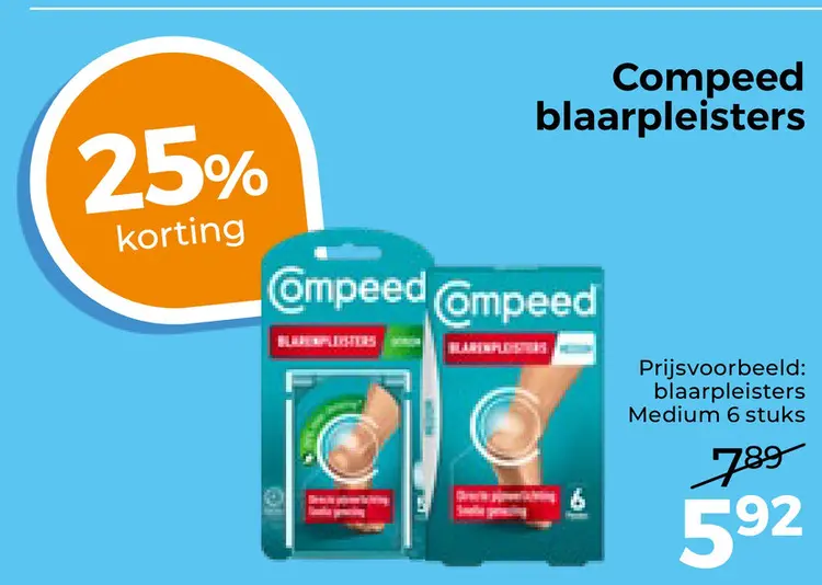 Aanbieding: Compeed blaarpleisters