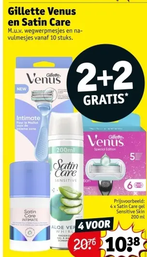 Promotie: Gillette Venus en Satin Care