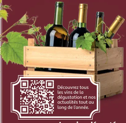 Offre: Découvrez tous les vins de la dégustation et 