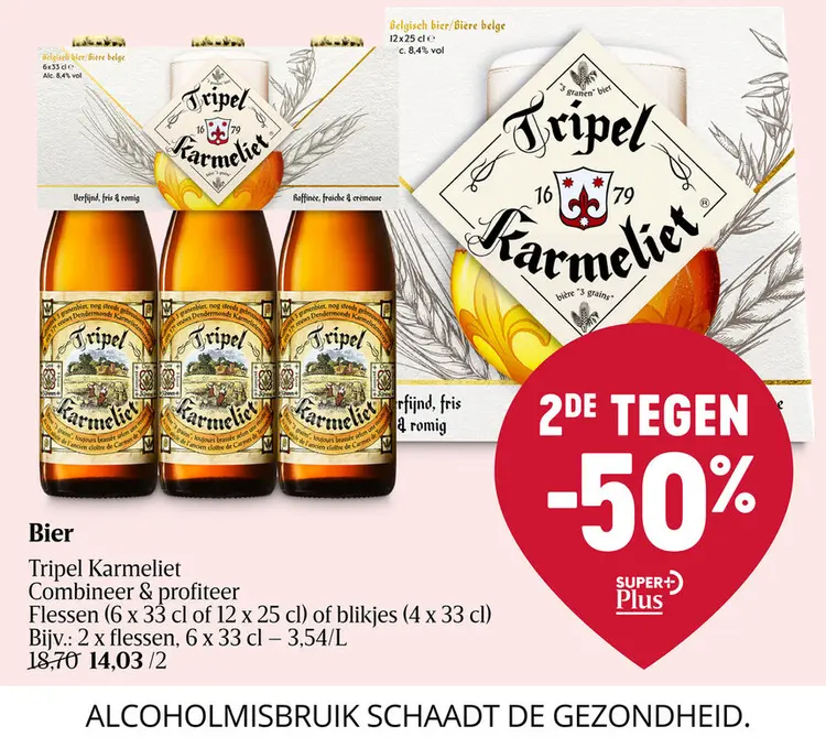 Aanbieding: Tripel Karmeliet