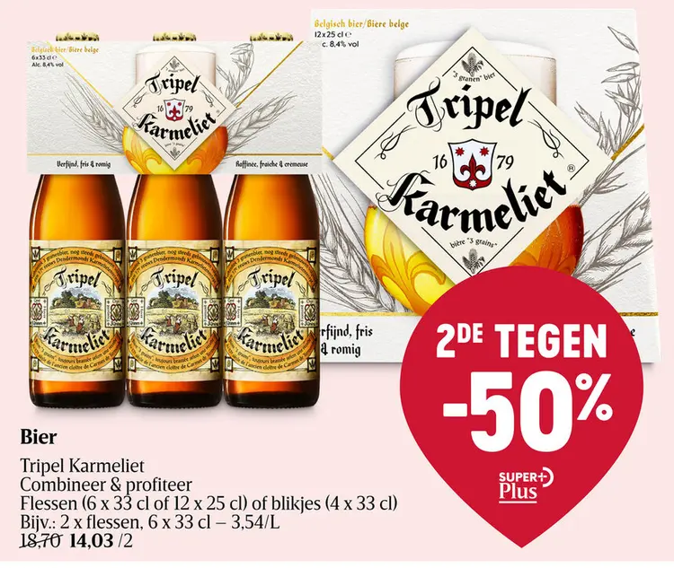 Aanbieding: Blond bier | Tripel | 8,4% alc. | Fles