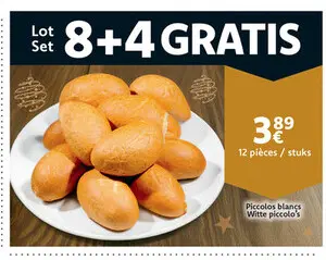 Promotie: Piccolos blancs