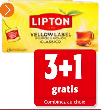 Offre: Lipton Yellow Label Classico