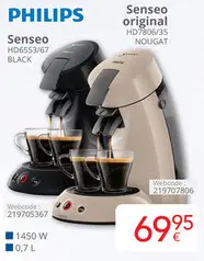 Offre: Senseo HD6553/67 BLACK / Senseo original HD78
