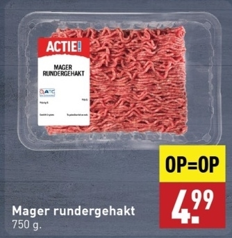 Aanbieding: Mager rundergehakt