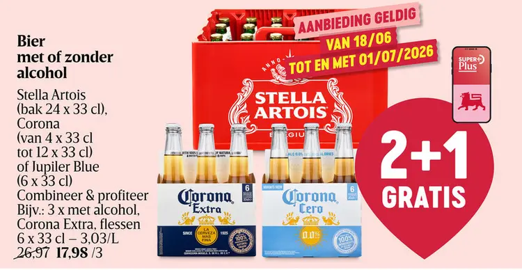 Promotie: Bier met of zonder alcohol
