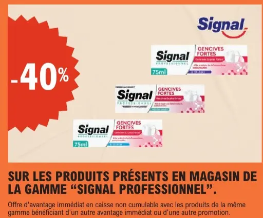 Offre: Gencives fortes