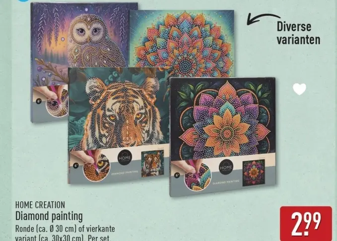 Aanbieding: Diamond painting