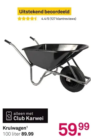 Aanbieding: Kruiwagen