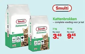 Aanbieding: Smulti Kattenmix