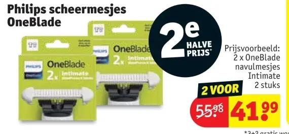 Promotie: scheermesjes OneBlade