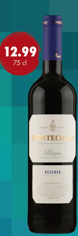 Aanbieding: Montecillo Rioja Reserva