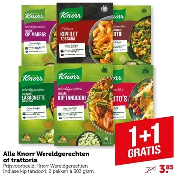 Aanbieding: Alle Knorr Wereldgerechten of trattoria