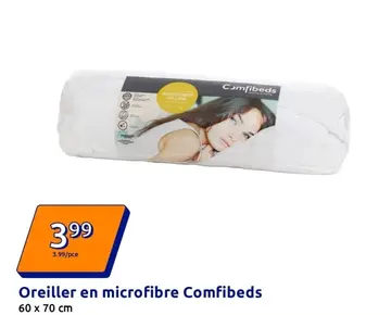 Offre: Oreiller en microfibre Comfibeds