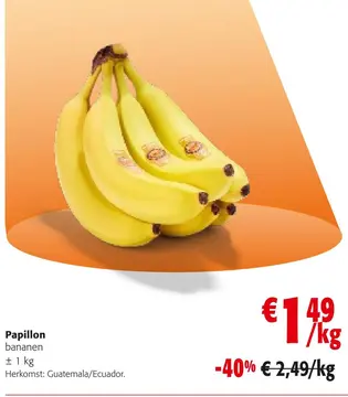 Aanbieding: Papillon bananen