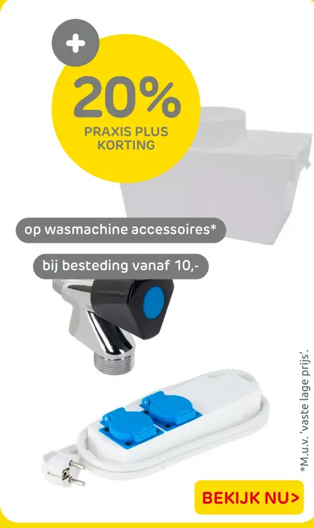 Aanbieding: Wasmachine accessoires