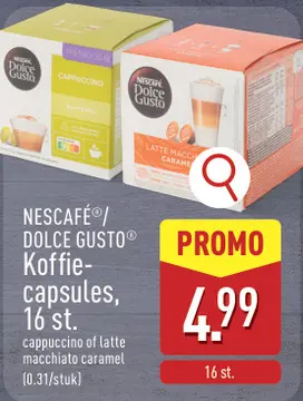 Aanbieding: Koffie-capsules
