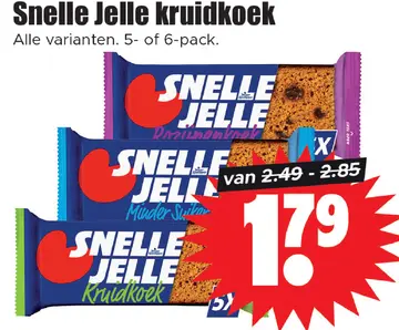 Aanbieding: Snelle Jelle kruidkoek