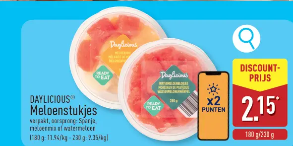 Promotie: Meloenstukjes