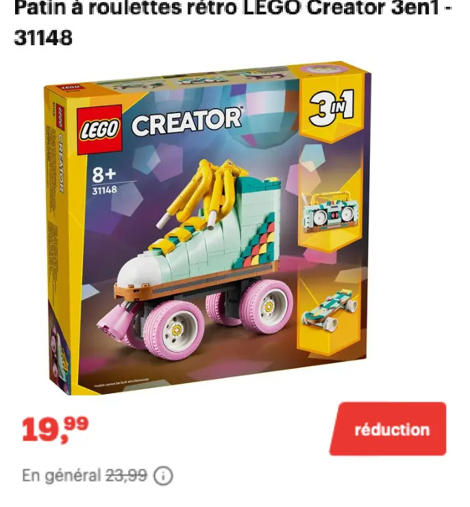 Offre: Patin à roulettes rétro