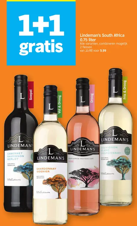Promotie: Lindeman's Wine Collection