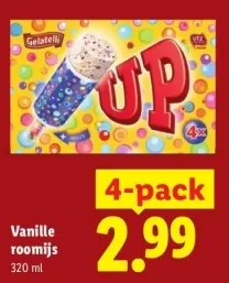 Aanbieding: Vanille roomijs