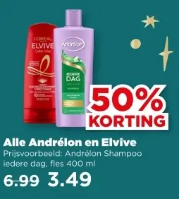 Aanbieding: Alle Andrélon en Elvive