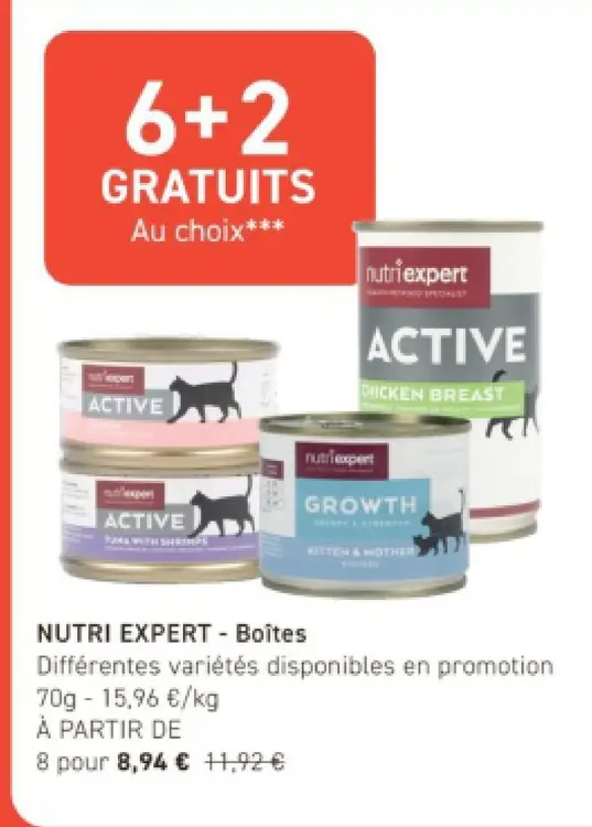 Offre: NUTRI EXPERT - Boîtes