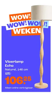 Aanbieding: Vloerlamp Echo